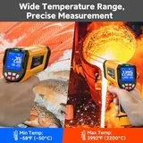 NOVATEMP infrared thermometers demonstration shot